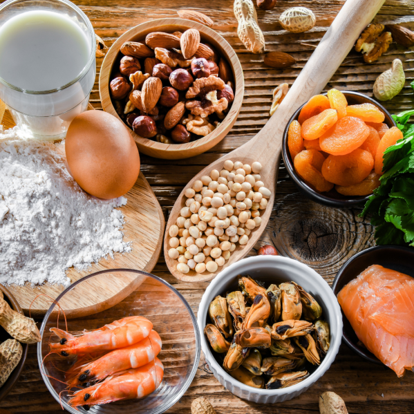 Common allergen testing in foods
