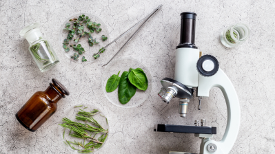 Food testing microscope